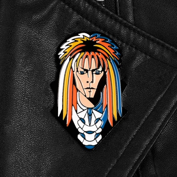 NEW! Labyrinth Jareth enamel brooch - Picture 2 of 4